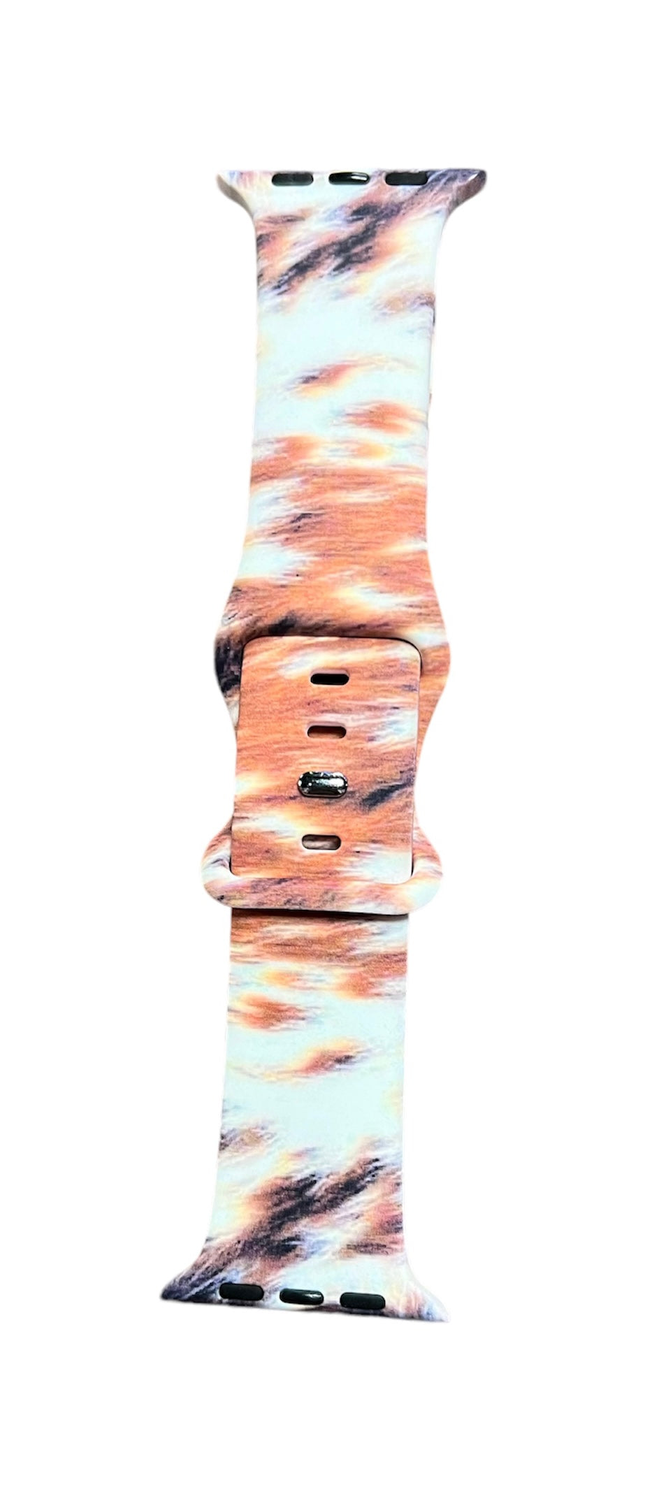 Tan Cow Print Watch Band