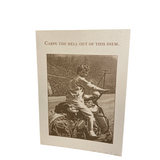 Carpe The Hell Greeting Card (Birthday)