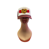 Leopard Heart Cap