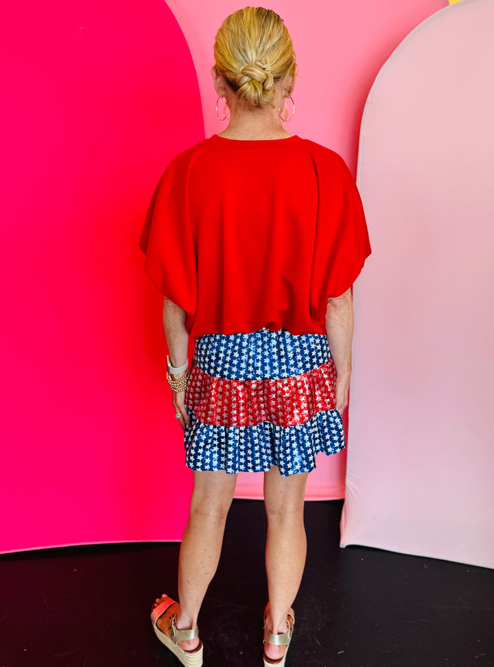 Sequin Firecracker Skirt