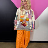 Queen Of Sparkles Multi Thanksgiving Day Parade Sweatshirt
