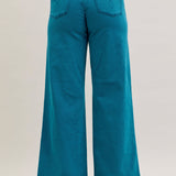 Judy Blue Teal Wide Leg Jeans