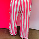 Pink Striped Vacay Lounge Pants