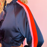 Navy Track Suit Jacket