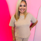 Ash Mocha Tee Pant Set