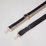Black / Gold Gameday Football Crossbody Bag
