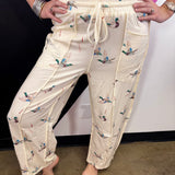 Mallard Cropped Tee & Pants Set