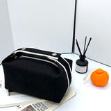 Canvas Travel Cosmetic Pouch Bag
