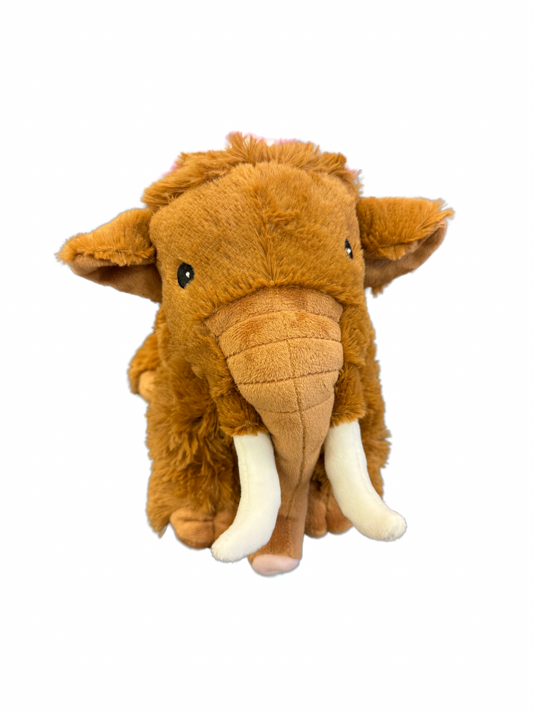 Wooly Mammoth Warmies® plush, fully microwavable, lavender-scented, and weighted for comfort, safe for all ages.