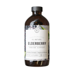 A bottle of Rowe Casa Organics Elderberry Immune Support, 16 oz