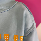 Dilly Dally Reversible Mockneck Sweatshirt