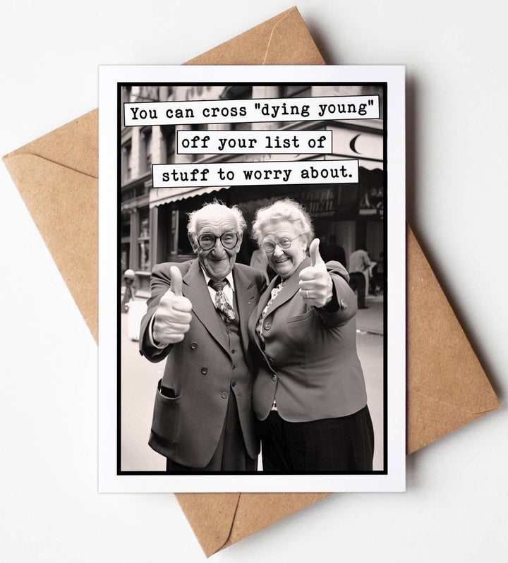Stuff To Worry About Greeting Card
