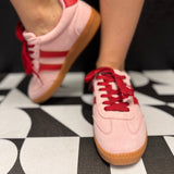 Corky's Heads Up Red/Pink Combo Sneaker