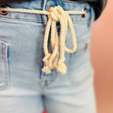Bayeas Rope Denim Shorts