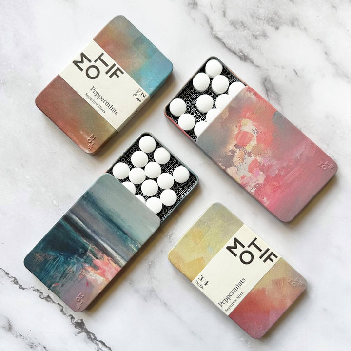 Motif Sugarfree Mint Tins -Daylilly