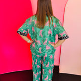 Leopard & Cheetah Star Luxe Pajama Set