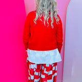 Red Nutcracker Cardigan