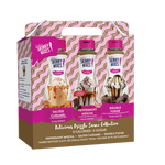 Seasonal trio of sugar free holiday dessert sauces