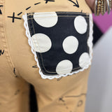 Poppy & Pine Football Tan Denim