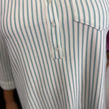 Sea Angel Striped Collared Shirt Dress