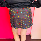 Christmas Lights Skort