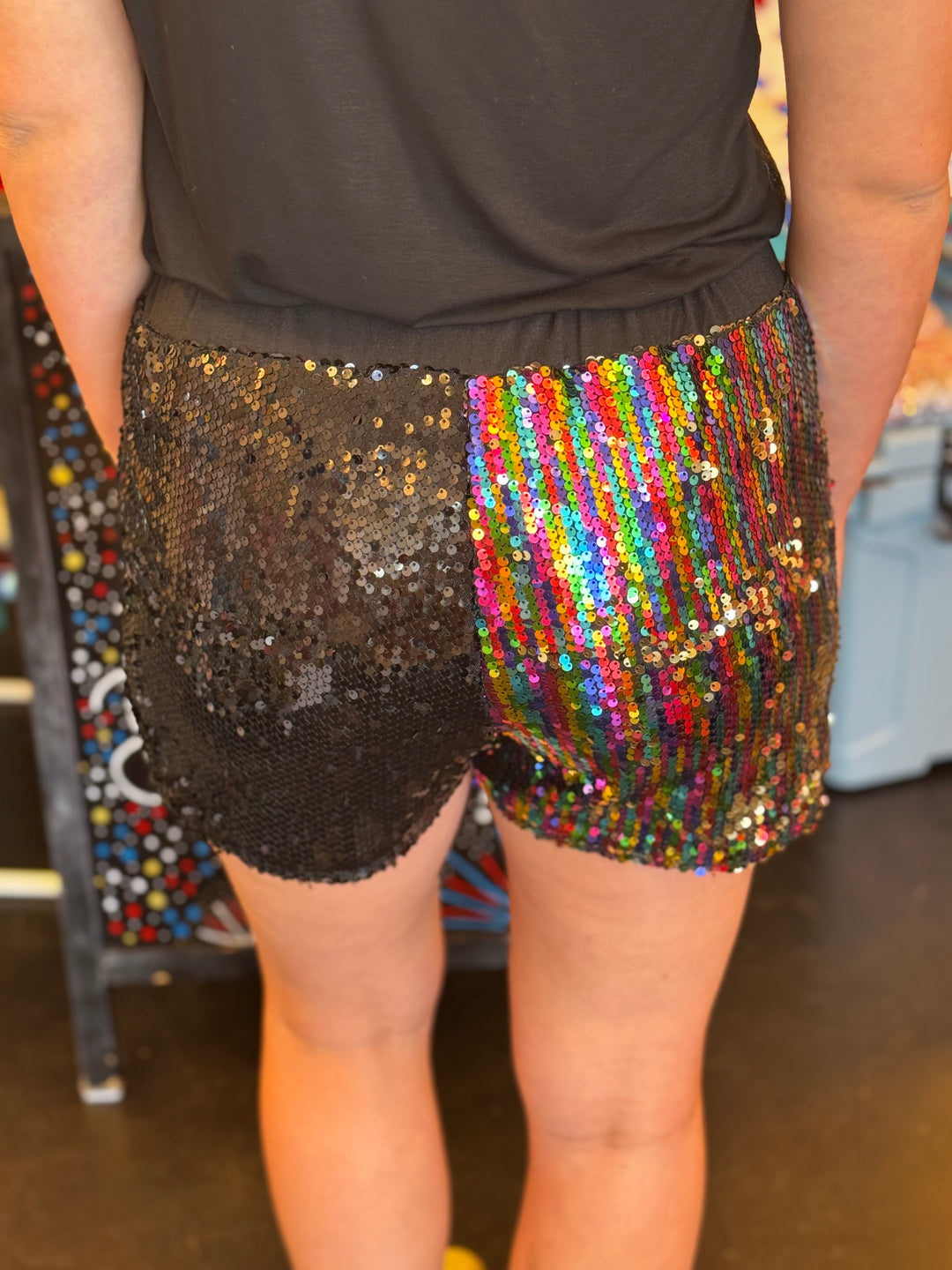 Moves To Make Sequin Shorts