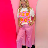 Pink Gingham Pants
