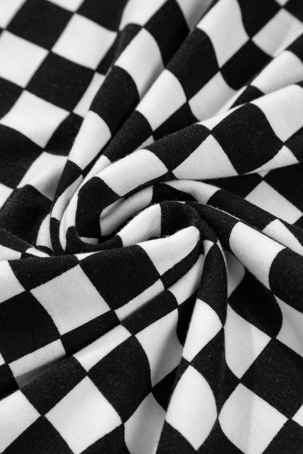 Black Checkered Boho Overalls