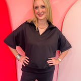 Black Collared Scuba Set