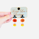 Halloween Acrylic Dangle Earrings