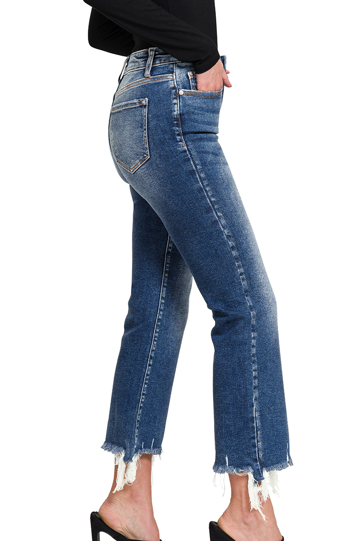 Kick Crop Flare Jeans