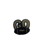 Go Football Beaded Pins