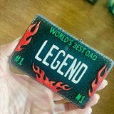 Legend ’Worlds Best Dad’ Car Freshie 