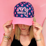 Very Sweary Polka Dot Hat