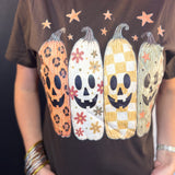 Brown Gourd Face Tee