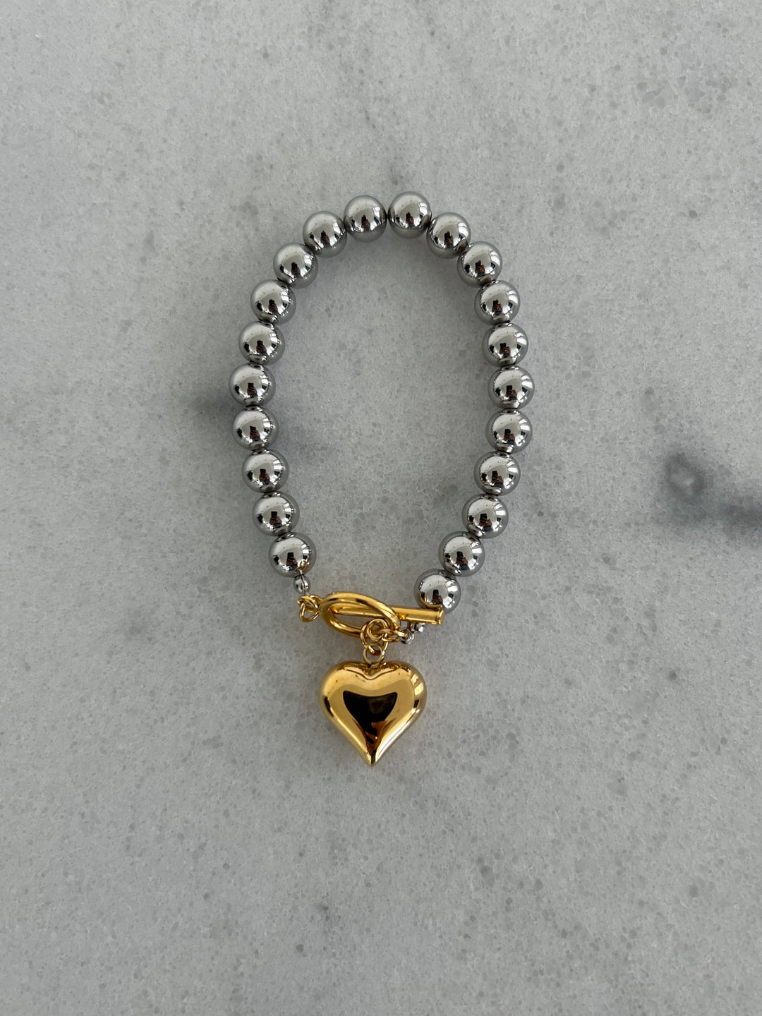 Glam Heart Bracelet (Water Resistant)