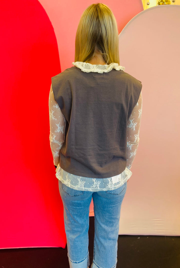 American Cowboy Capped Sleeve Tee