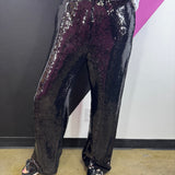 Black Sequin Pants