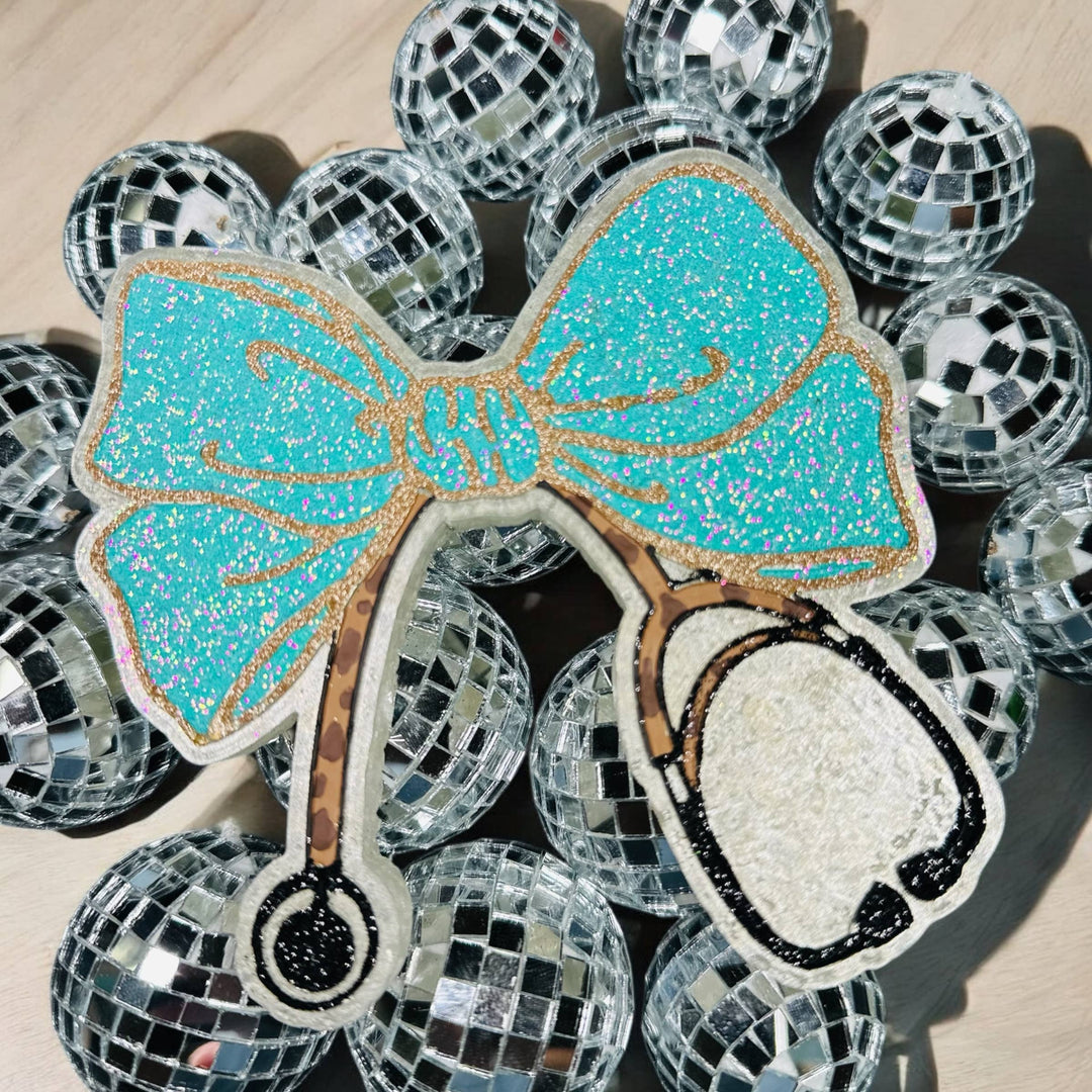 Stethoscope Bow Car Freshie