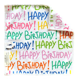 Crae Happy Birthday Double Sided Washcloth Set