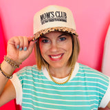 Leopard Mom's Club Hat