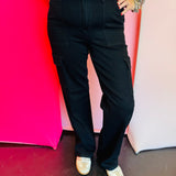 Judy Blue black denim cargo jeans