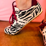 Shu Shop Sarah Zebra Hair Sneakers