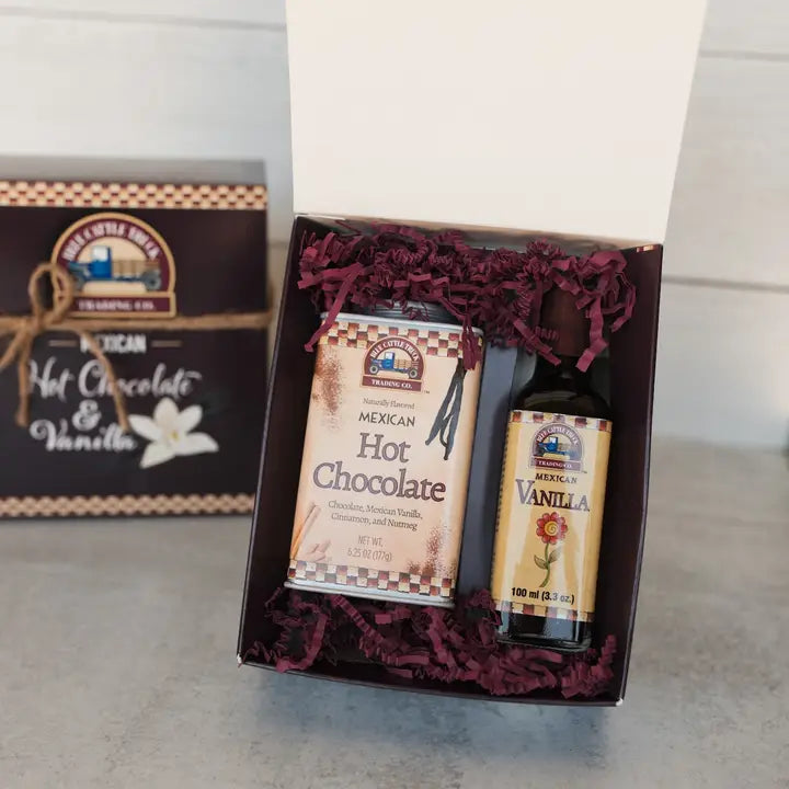 Blue Cattle Truck Vanilla & Hot Chocolate Gift Set