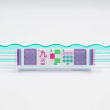 Crystal Confetti Purple Mahjong Tiles