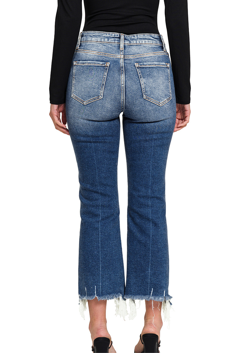 Kick Crop Flare Jeans