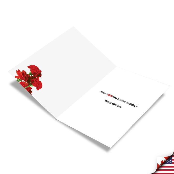 Problems With Men Birthday Card