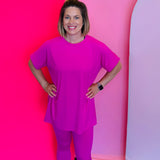 Neon Pink Loungewear Set