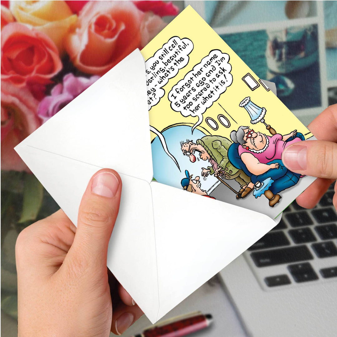 Grandma's Name Anniversary Card