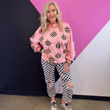 Blush Funky Pumpkin Pullover